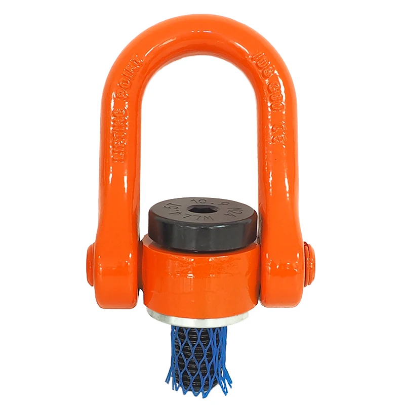 3.1 mill test certificate 2500 lb Single Rigging Pick Point for concrete installation Double Swivel Shackle