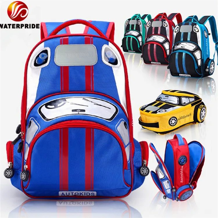 kids car backpack 2023 design china wholesale school bag manufacturers school bag for children