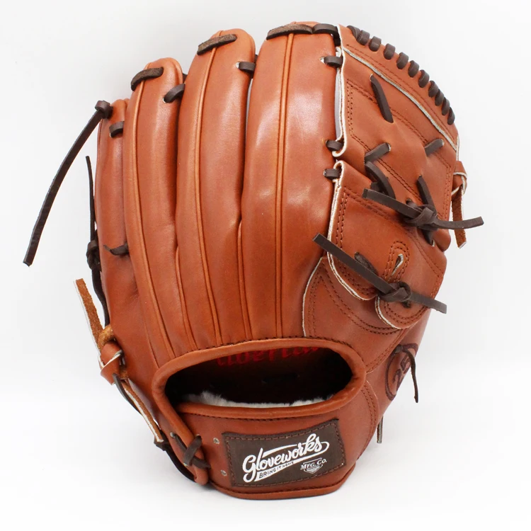 Factory cheap price wholesale Japanese kip leather baseball softball glove for pitchers