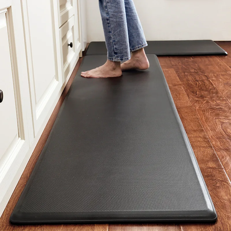 non slip standing desk leather flooring mats kitchen floor mat waterproof pvc kitchen mat