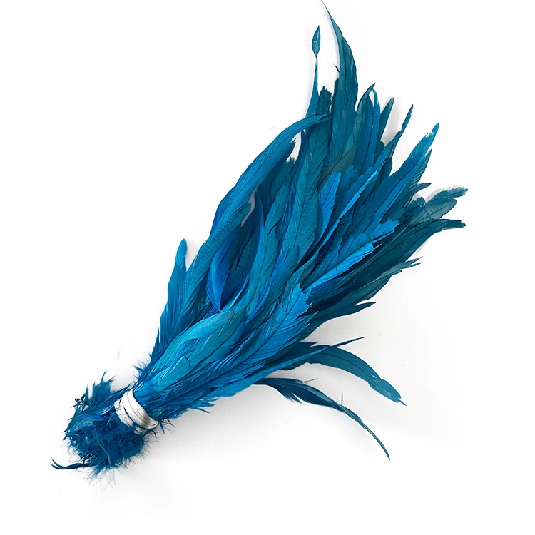 25-30 cm Coque Feather Plumas rooster tail feather Cocktail feather for fashion Garment dress