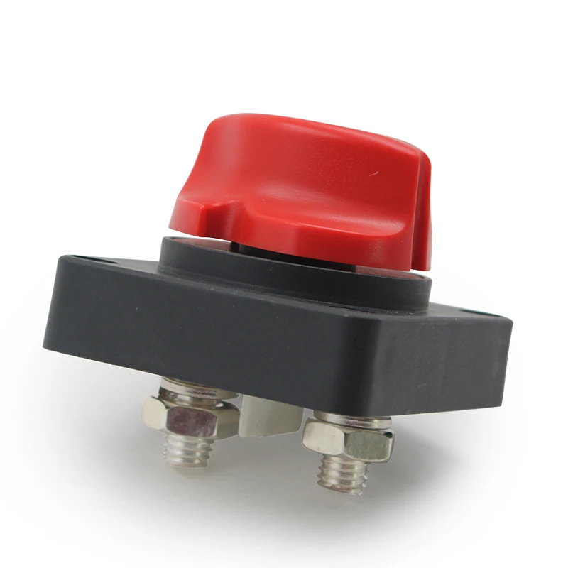 Auto Battery Disconnect Switch 12V 24V 48V Marine 300A Car Dual Battery Switch 3 Position Battery Selector Switch for Car Boat