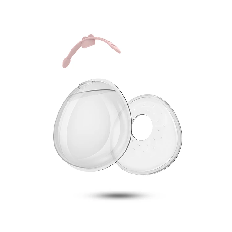 With Portable PP Box Reusable Soft Nipple Protector Lactating Helper Breast Milk Saver