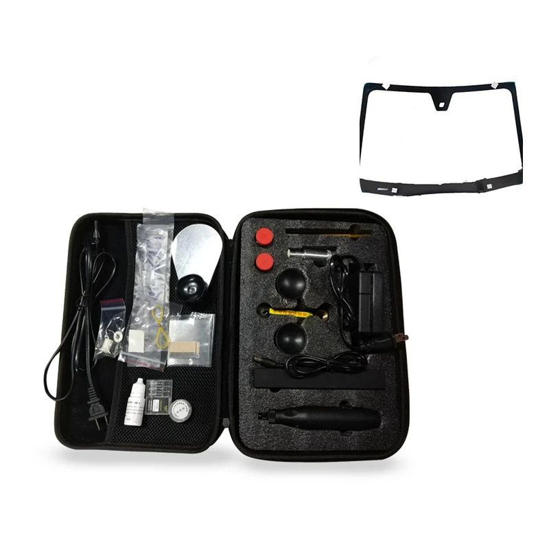Scratch Repair Tools Car Glass Crack Repair Kit Car Windshield Scratch Repair Tool Kit