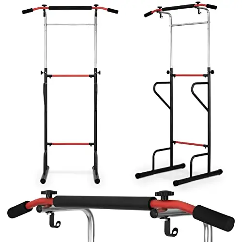 Pull Up Bar Gym Fitness Equipment Power Tower Multi station for Home Office Gym Pull Up Power Tower Dip Station