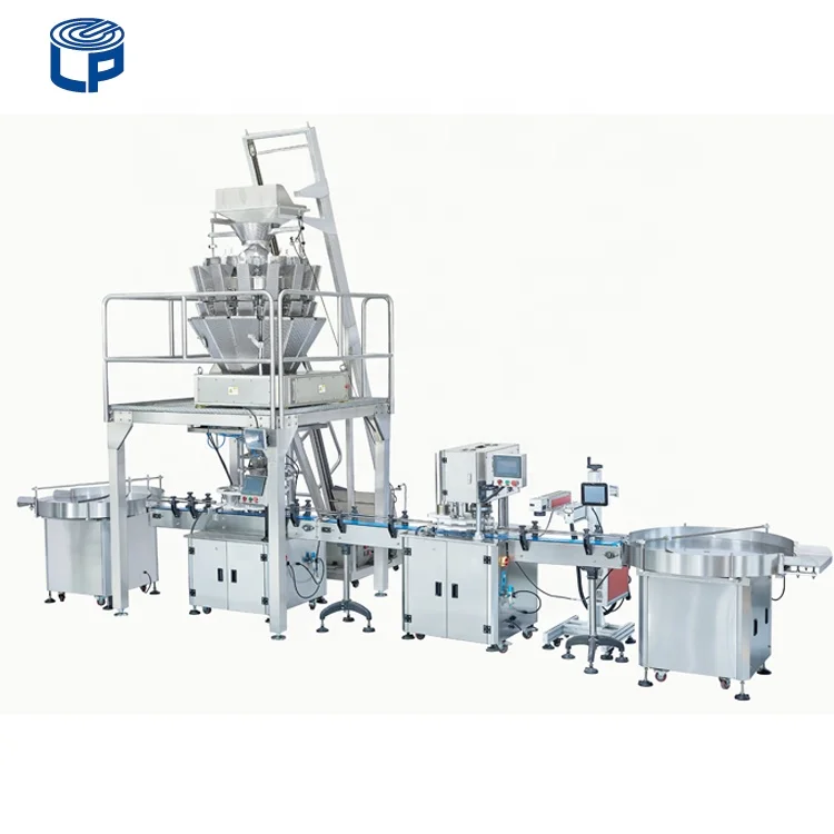 14 Head Scales Multihead China Weighing Scale Nuts Puffy Food Packing Machine 10 Heads Scales Guangzhou Cheap Price Industries