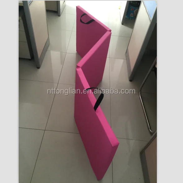 Colorful home use folding exercise mat gym mats for kids