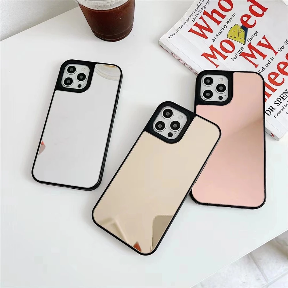 Customized Phone Case for iPhone Case Print Logo Custom Mirror Phone Case for iPhone 11 11pro max 12 12pro 12 pro max