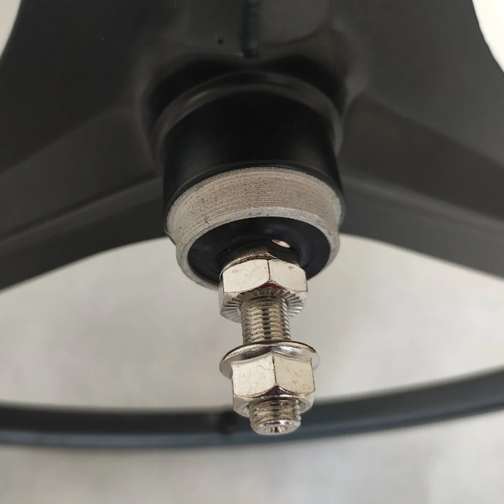 700c bicycle wheel set Aluminum Alloy Dead Flying Bicycle Three spoke Rim Integrated single wheel set, front and rear wheels