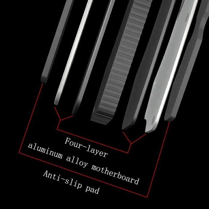 CNC 9.3 inch Double-Opener Aluminum Fishing Lip Grip,with Built-in rubber Non-slip device,for lure\ boating fishing, tools