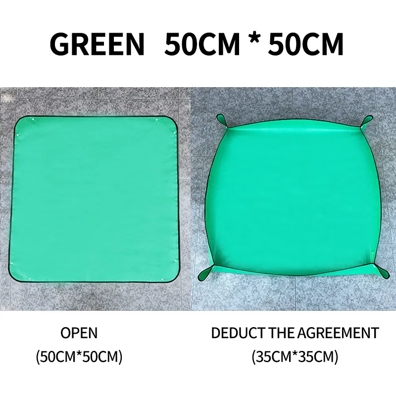 50*50cm 66*66cm 1m*1m Home repotting transplanting pot soil mat garden tools s change pot planting operation flower garden mat