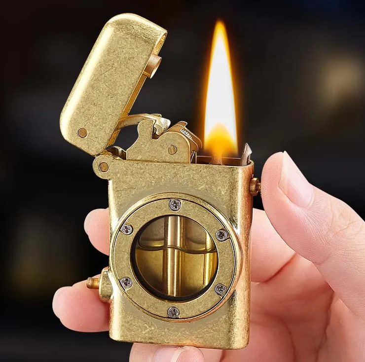 wholesale high quality brass kerosene fire lighter
