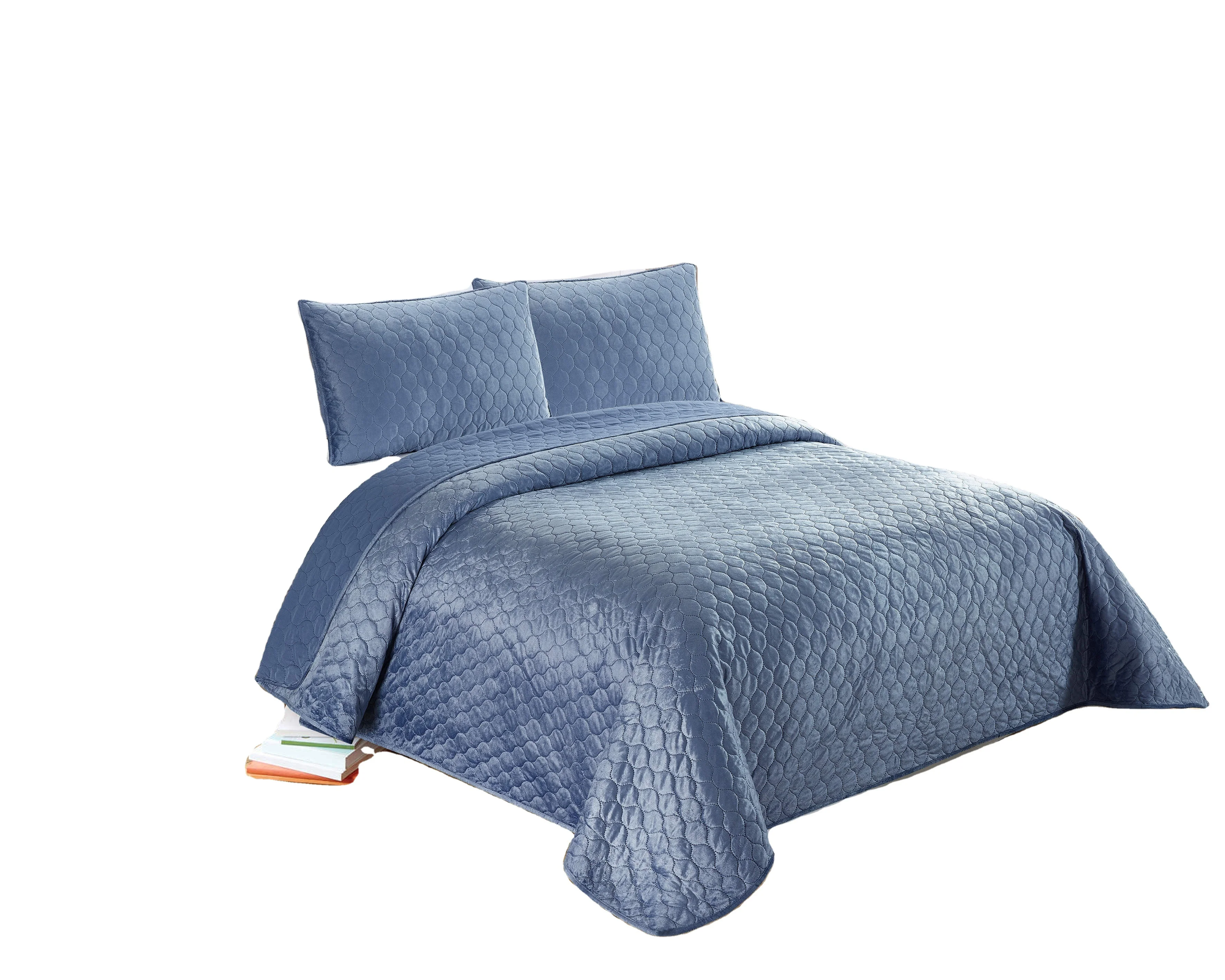 Оптовая продажа удобное роскошное бархатное покрывало Лидер продаж на русском рынке