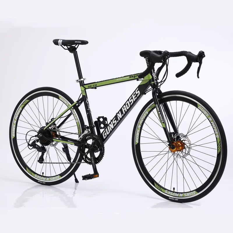 Racing Bike Aluminum Alloy 27 speed roadbike for adult/carbon gravel bike 700*23C carbon road bike disc brake with 21 speed
