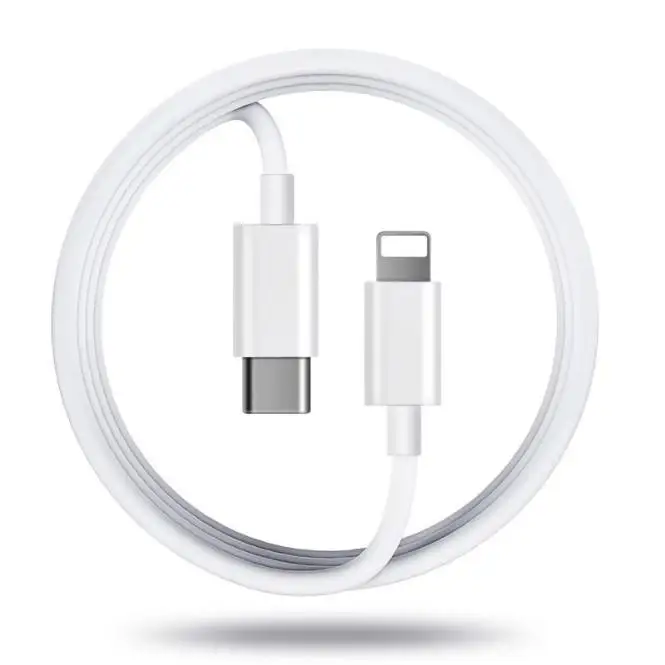 Hot Selling For iphone PD Usb Date Cable High Quality 1M 2M PD 18W Fast Charing Cable for Lighting to USB-C Type-c cable