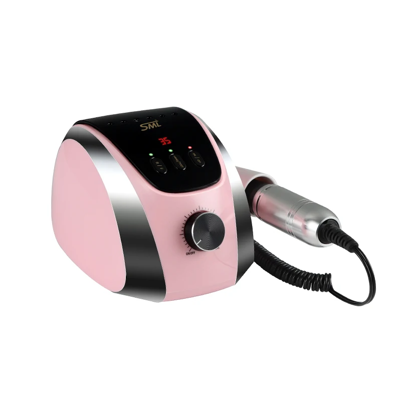 SML 2022 New Arrival Nail Drill Machine 35000rpm Manicure Pedicure Nail Art Polisher Hot Sale on Amazon