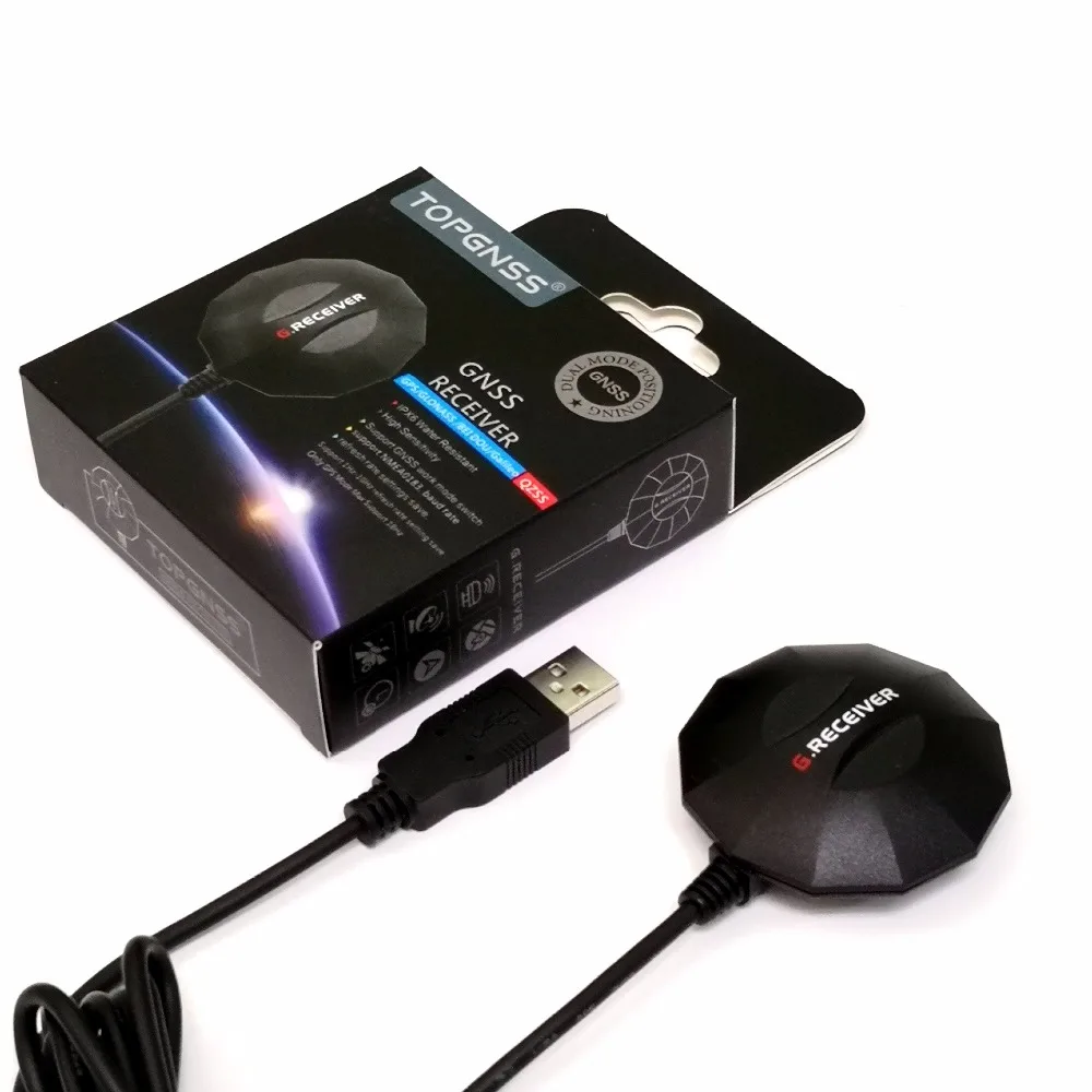 
gnss receiver USB GPS GLONASS GALILEO Receiver module GNSS100L USB GALILEO GPS GLONASS TOPGNSS receiver bu-353s4 
