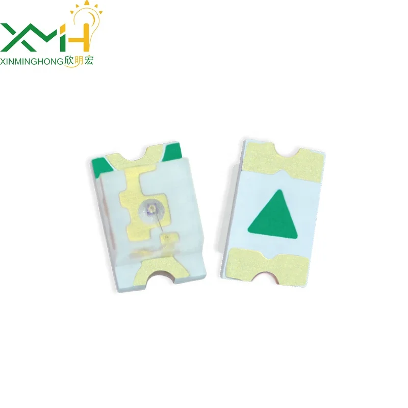 Surface Mount 0805 Pure Green Smd Led Patch Light Bead Small Size 2012 Led Patch Light Emitting Diode