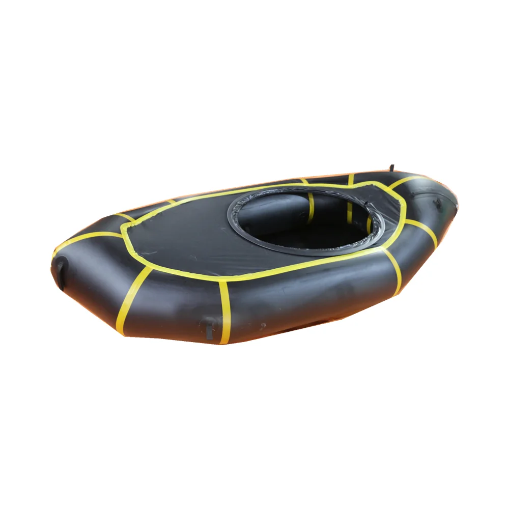 Высокого качества черного цвета; Новинка; Легкие 3 5 кг вес ТПУ packraft пакет плот надувная лодка для плавания приключенческих видов