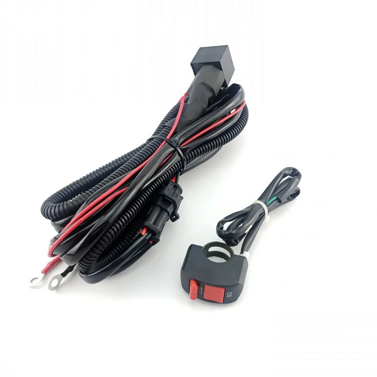 Factory direct sale led light cable custom wire harness use for motorcycle