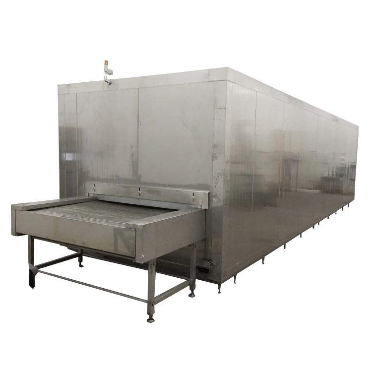 
1000kg/h Customized IQF Tunnel Freezer/Industrial IQF Blast Freezer for Fish/Shrimp/Seafood with CE/BV 