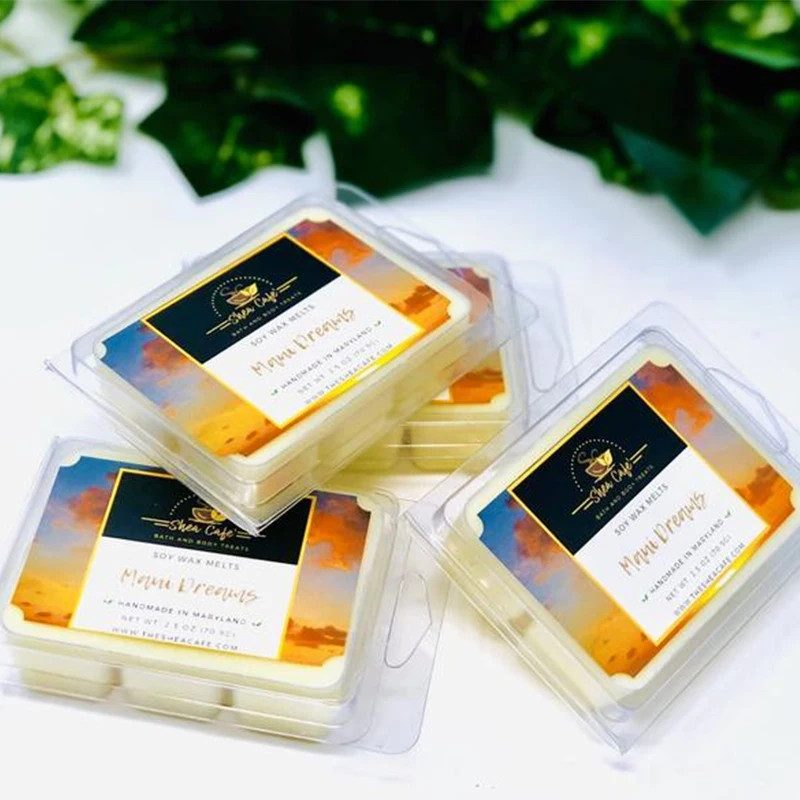 cheap square natural scented soy wax melts Cubes