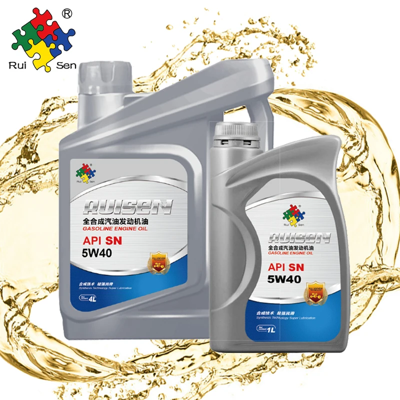  Ruisen gasoline engine oil SN5W30 car lubricant 4L1L fully synthetic brand