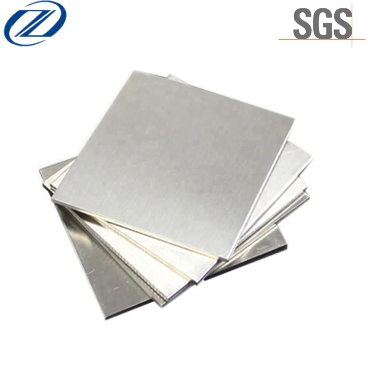 Китайский производитель поставляет высококачественную плиту из чистого никеля по оптовой