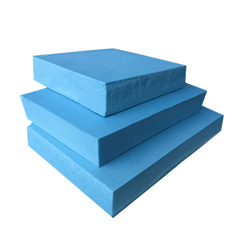 B1 level fire-resistant extruded panel for roof and exterior wall insulation