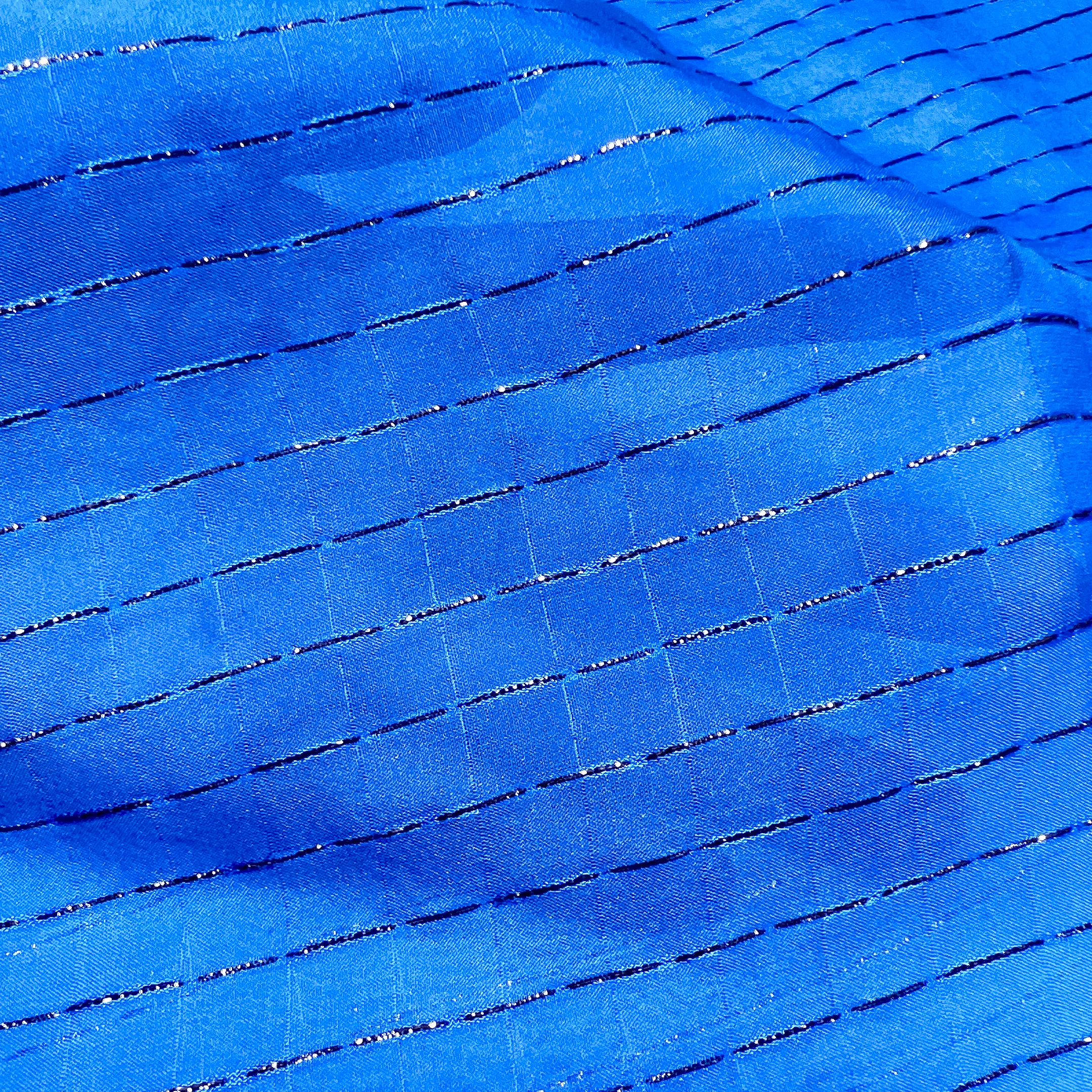 Interwoven Purple Satin Gauze 57%VISCOSE 39%SILK 4%LUREX Viscose Silk Fabric For Dress and Blouse