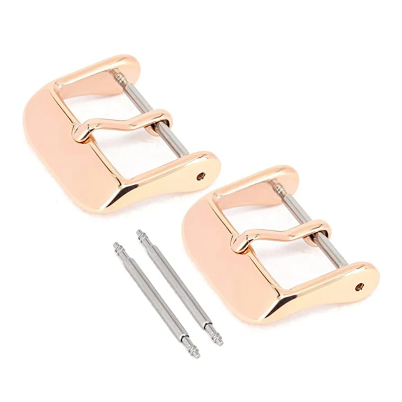 High-quality fashion fancy 14mm 16mm 18mm 20mm 22mm 24mm 304 stainless steel watch band buckle