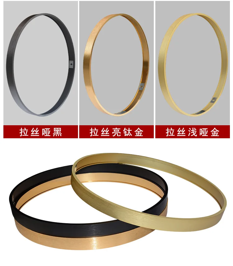 Best selling 24in 28in 30in 36in 40in wall mirror round mirror furniture