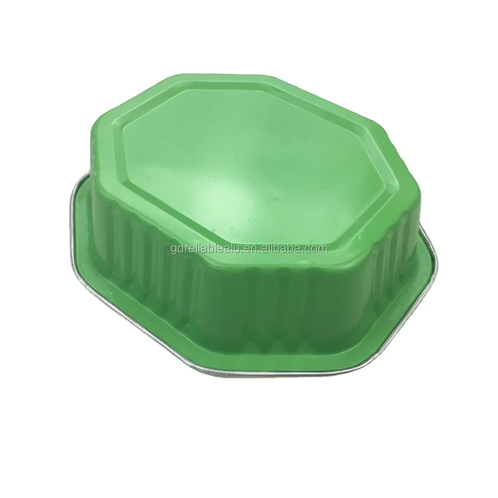 Manufacturer high specification color bakery 100ml food packaging aluminum foil container