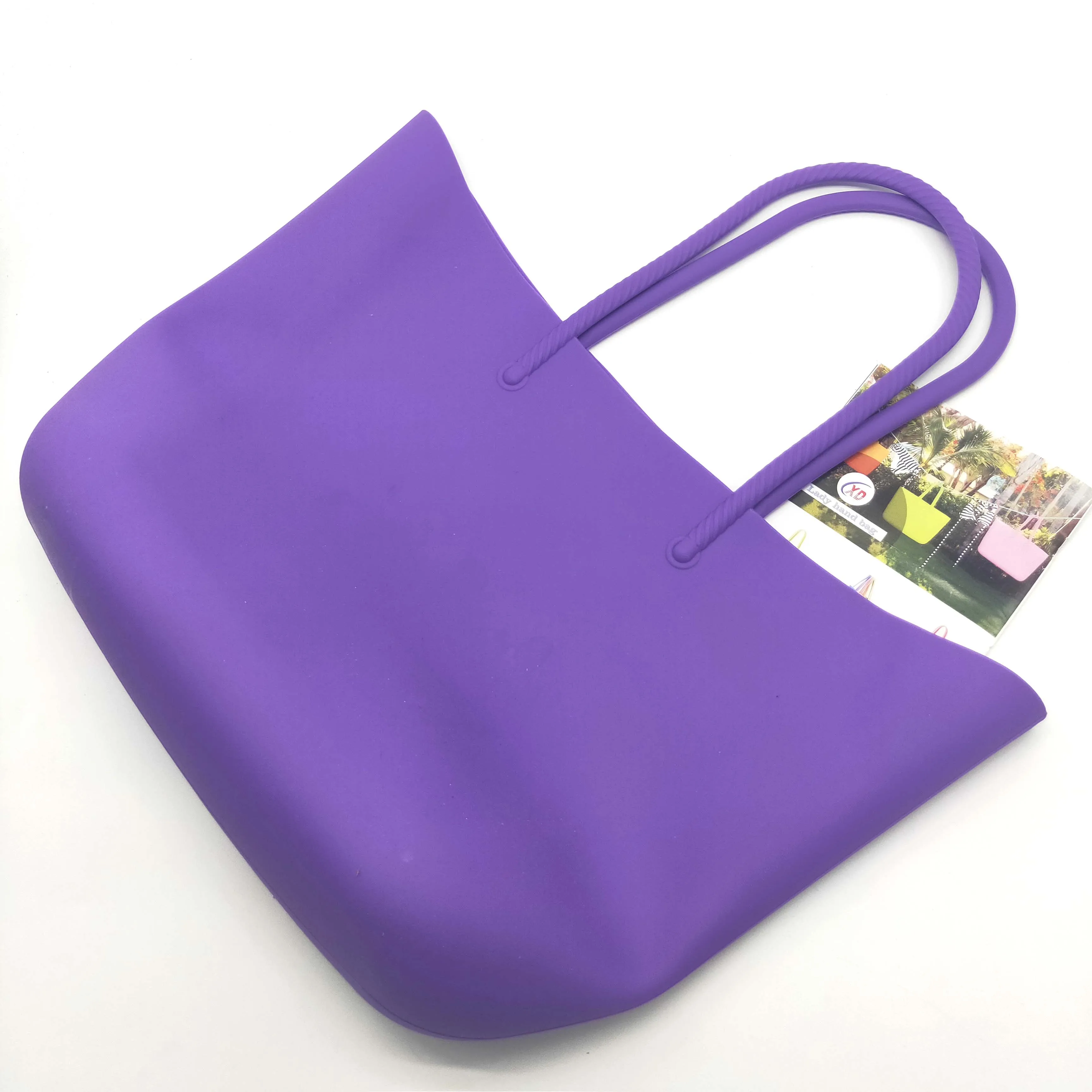 Fashion ladies hand designer bags cheap price lady handbag women bag sets PU silicone new tote