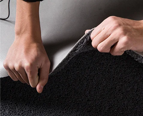 automobile PVC noodle plastic covering matting car floor carpet coil mat in roll