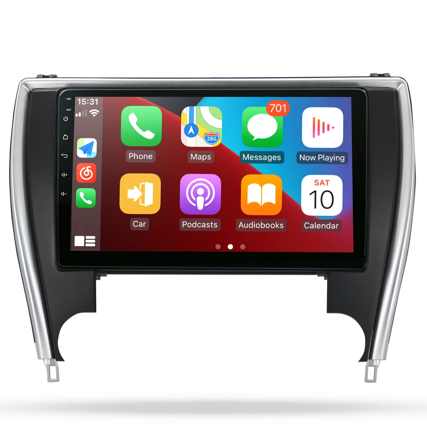 Car Radio Android 10 QLED For Toyota Camry 7 XV 50 55 2015-2017 US EDITION Auto Stereo Multimedia Player Navigation Carplay GPS