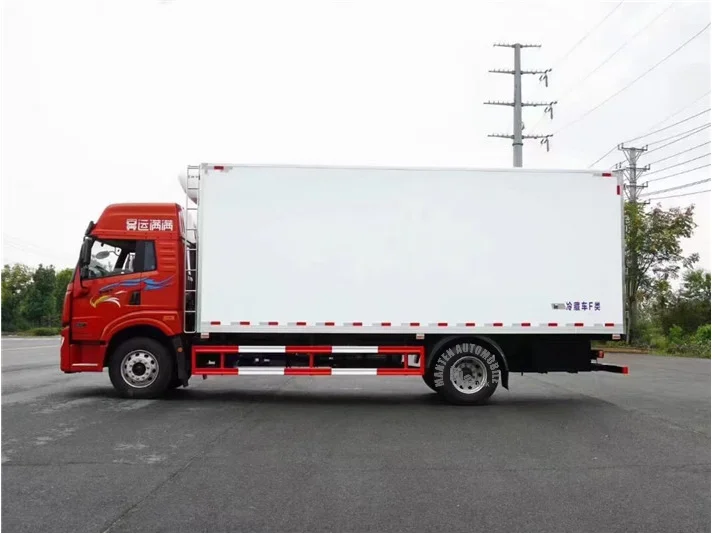 Factory Supply FAW Mini 3tons 4tons 5tons Frozen Refrigerated Truck with Thermoking Unit