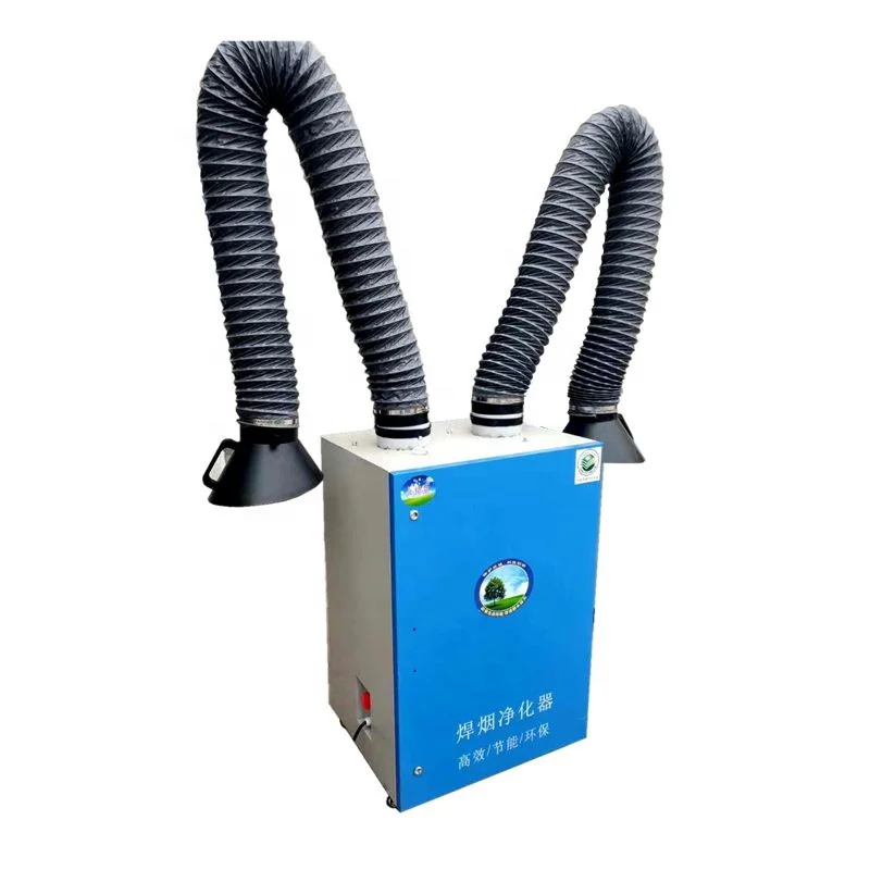 
Air Purifier/industrial Vacuum Cleaner /welding Robot Fume Extractor With Two Arm 