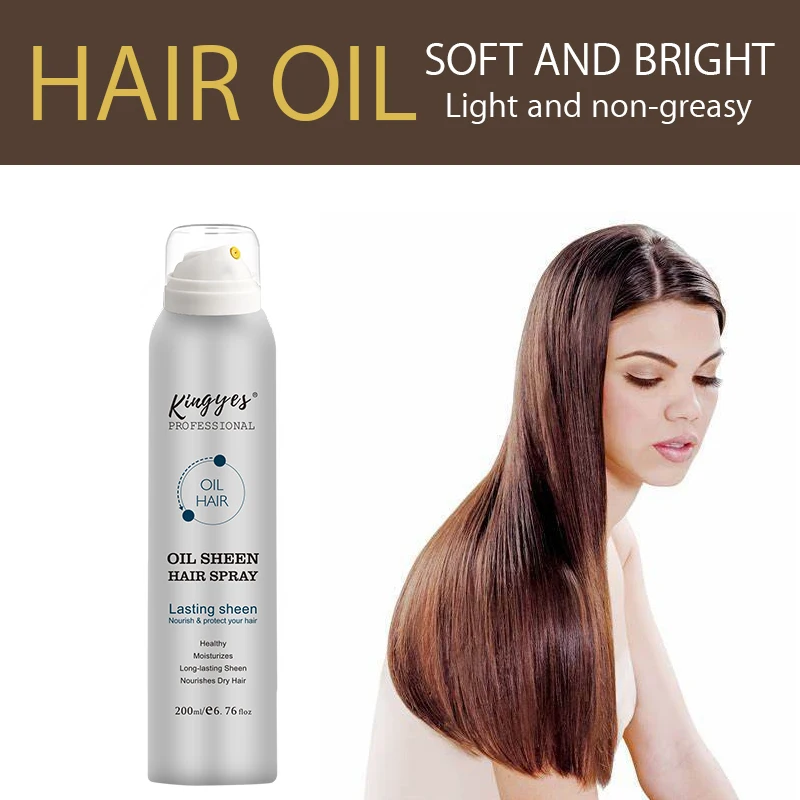 Hot Selling Olive Oil Braid Sheen Spray Smoothing and Moistruzing For All Hair Types Custom Private Label OEM ODM