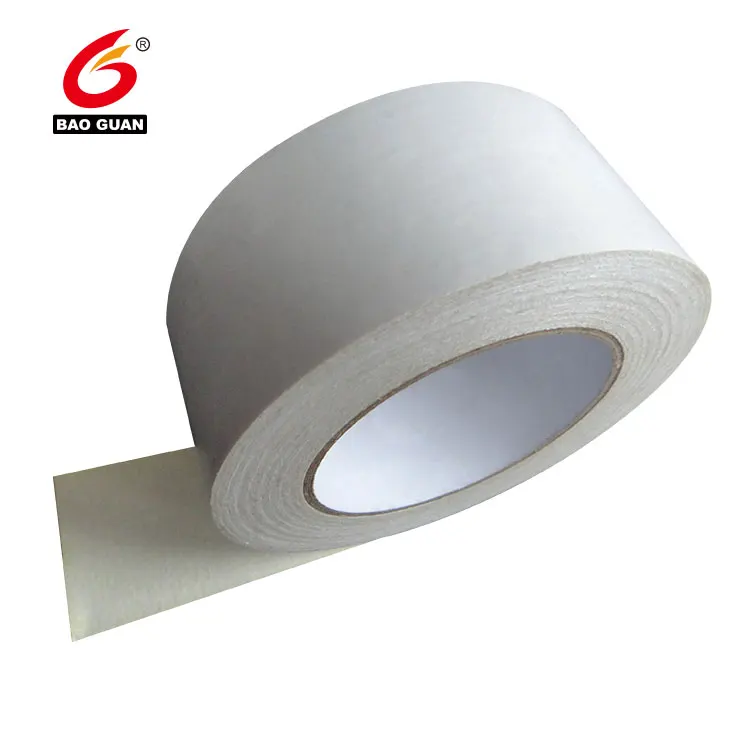 Best Selling Waterproof Solvent Acrylic No Carrier Double Sided Tissue Adhesive Tape With Release Paper Sticky Double Sided Tape
