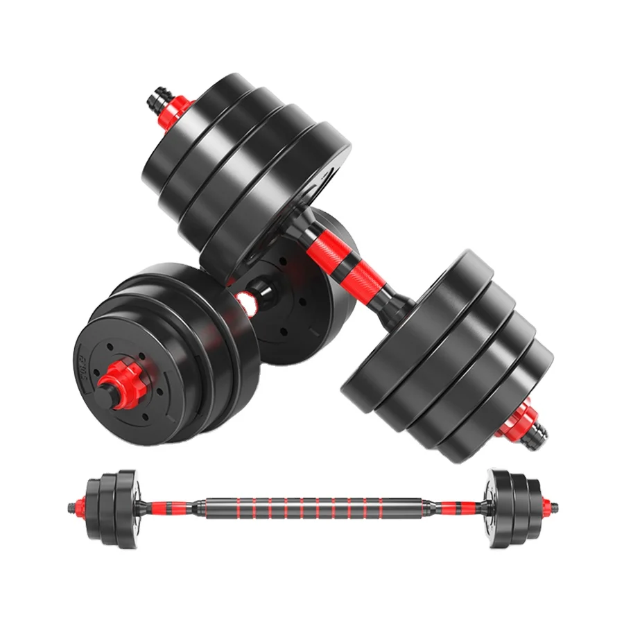 10 ~ 50 кг Съемные мужские бытовые тренажеры для фитнеса регулируемые гантели наборы
