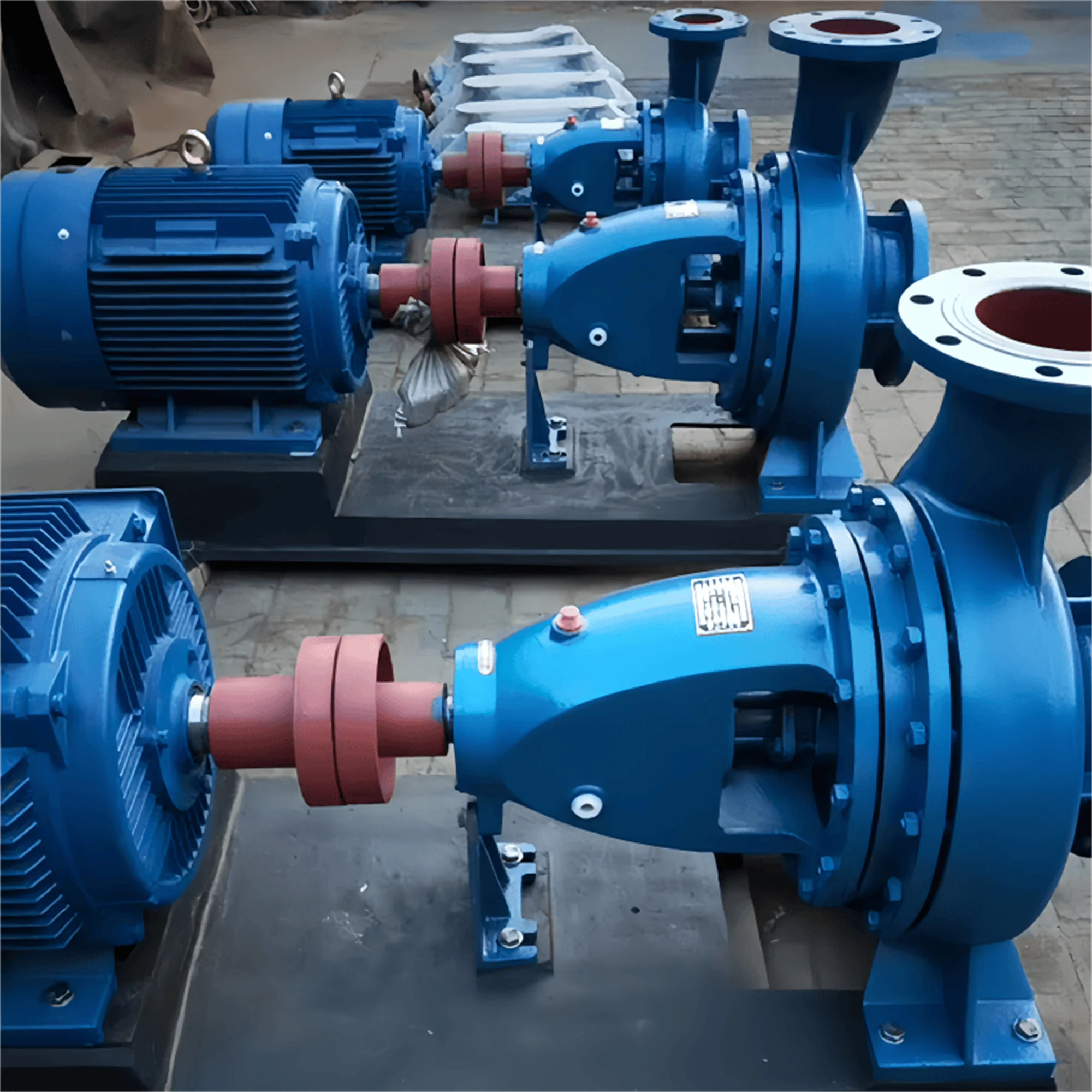 Urban water supply and drainage agricultural irrigation booster pump single-stage clear water centrifugal pump