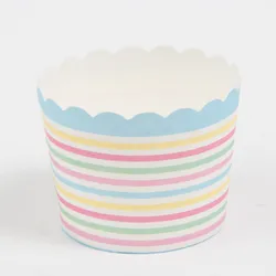 Small 50 packs of disposable cute pattern muffin cup high temperature baking cake paper cups