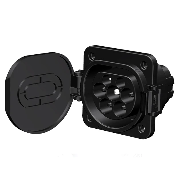 
iec 62192 car side type 2 male socket workersbee wholesale electrical socket for car 