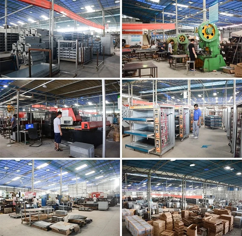 YOSLON China Commercial Industrial Electric Pretty Stainless Steel Bakery Lpg Gas Powered Pastry Convection Oven