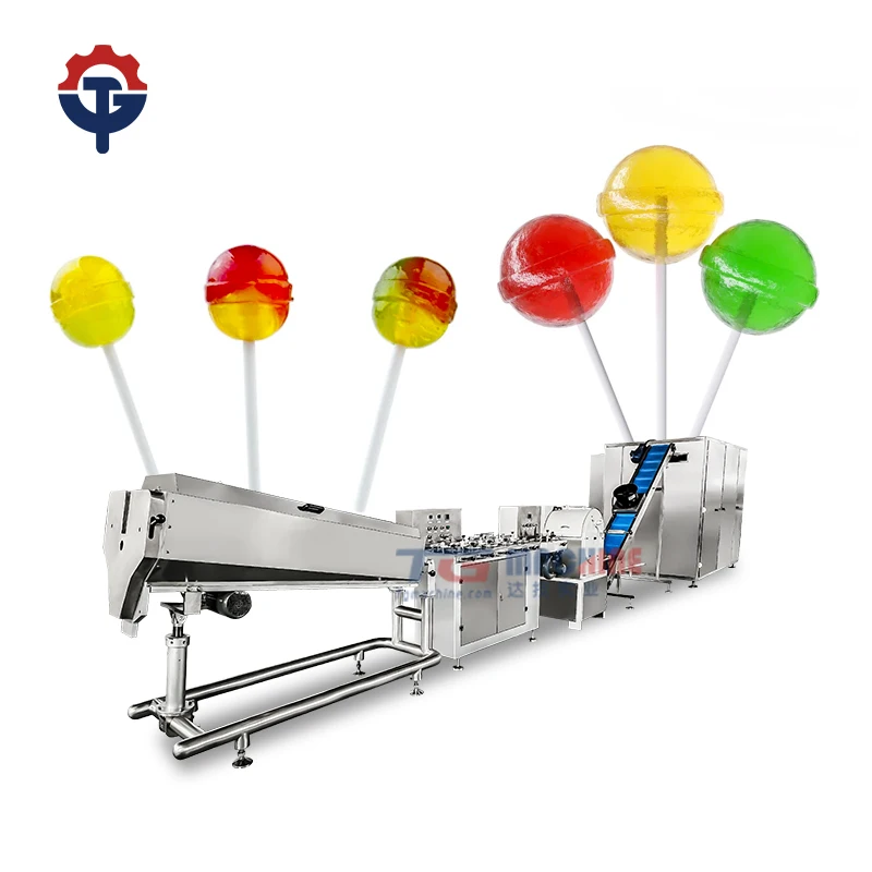 High Productivity construction tightly lollipop hard candy machine
