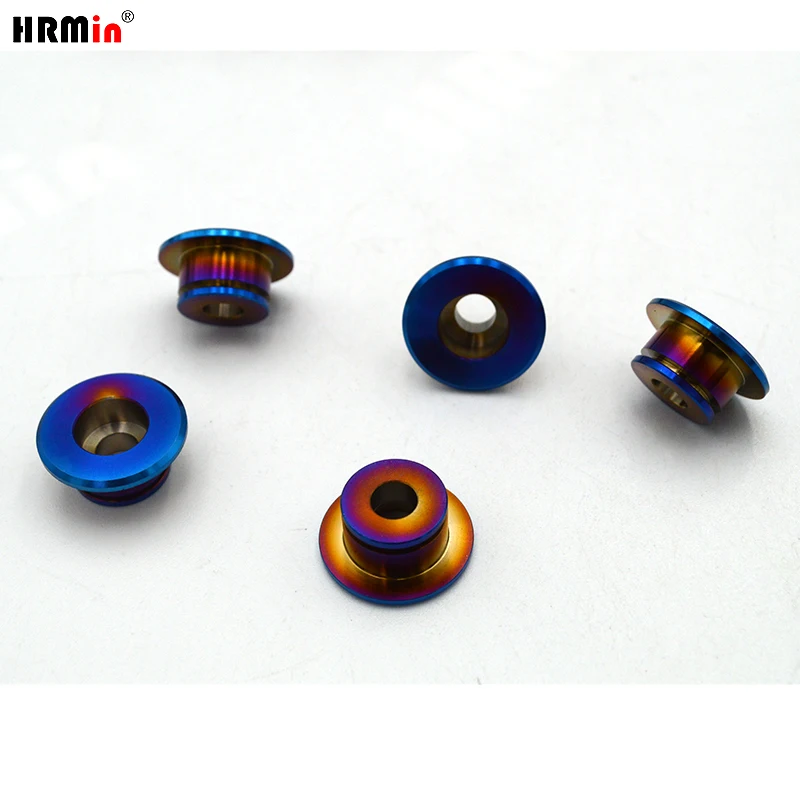 HRMin High Performance Blued Color Automobile Motorcycle Gr.5 Titanium Brake Caliper Buckle