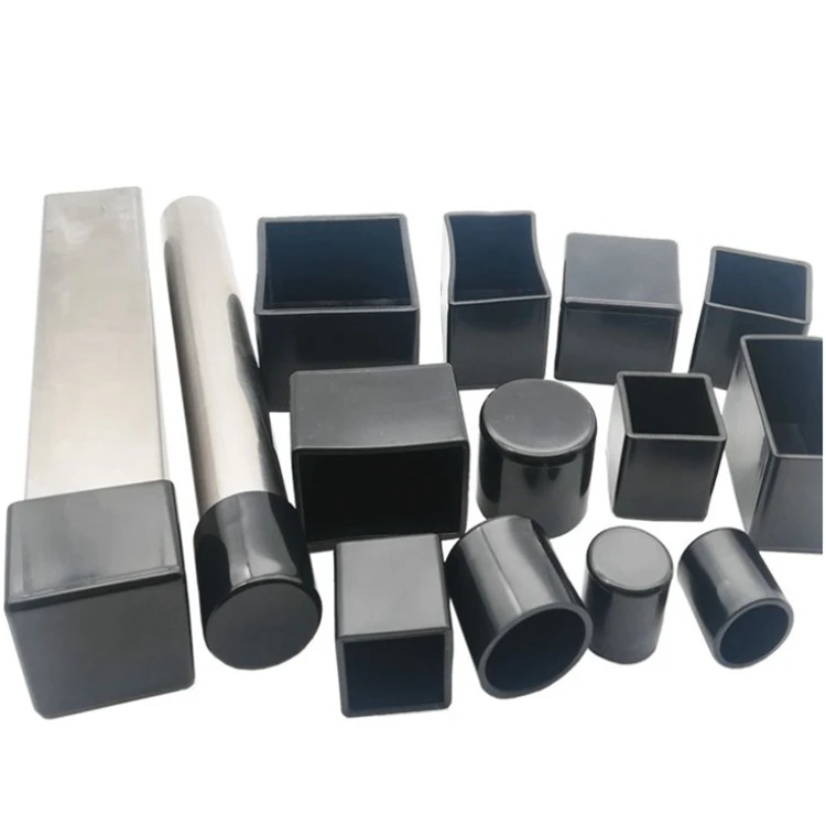 38x38 45x45 50x50 60x60 70x70 75x75 80x80 90x90 100x100 120x120 square rectangular pipe plastic end caps plugs tube end cap plug