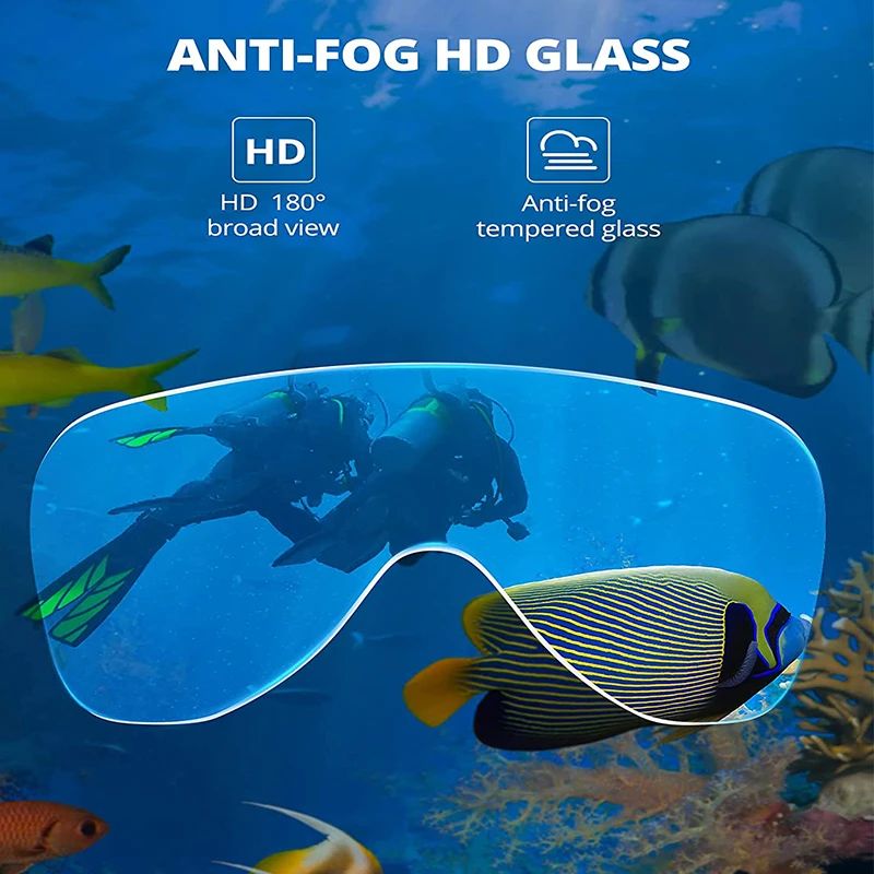Adult Scuba Diving Mask and Snorkel Diving Equipment Shockproof  Swimming Goggles Underwater Snorkeling Mask