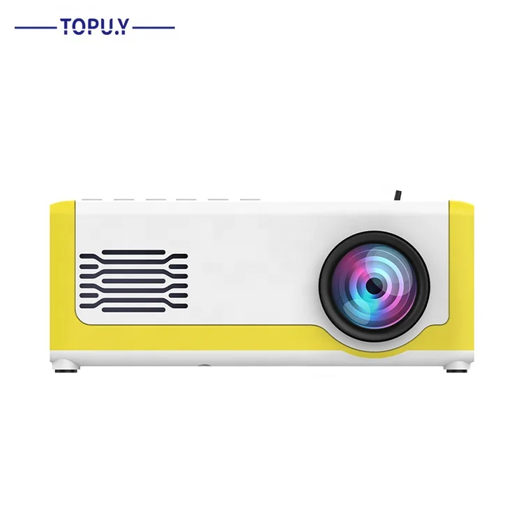 Audio Projector Supports 1080P YG-300 HDM1 USB Pixels Home Media Video Player Phone Mini projectors